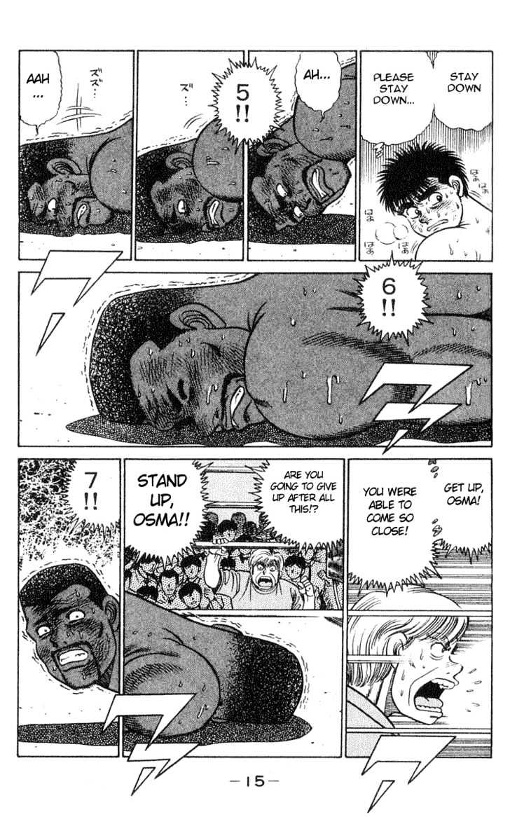 Hajime no Ippo Chapter 34 page 14 - Chapter 34 : Count 9