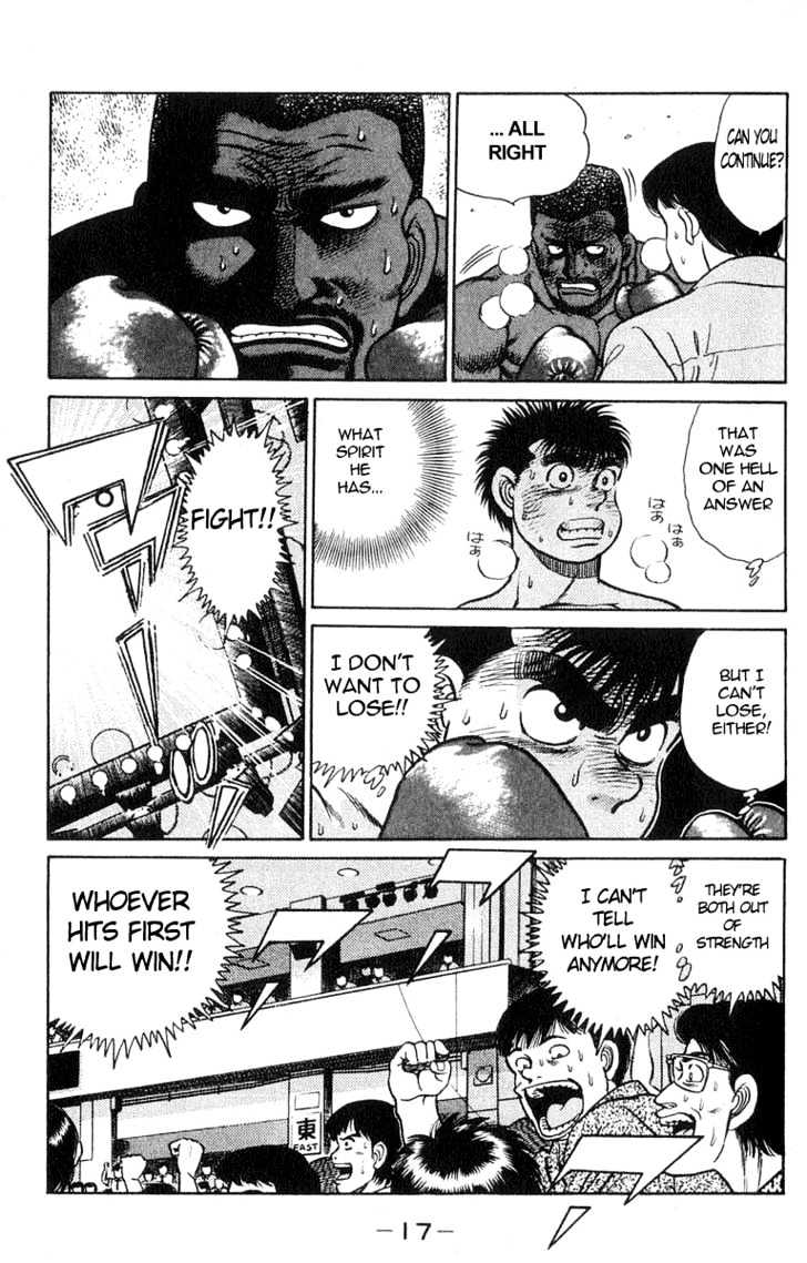 Hajime no Ippo Chapter 34 page 16 - Chapter 34 : Count 9