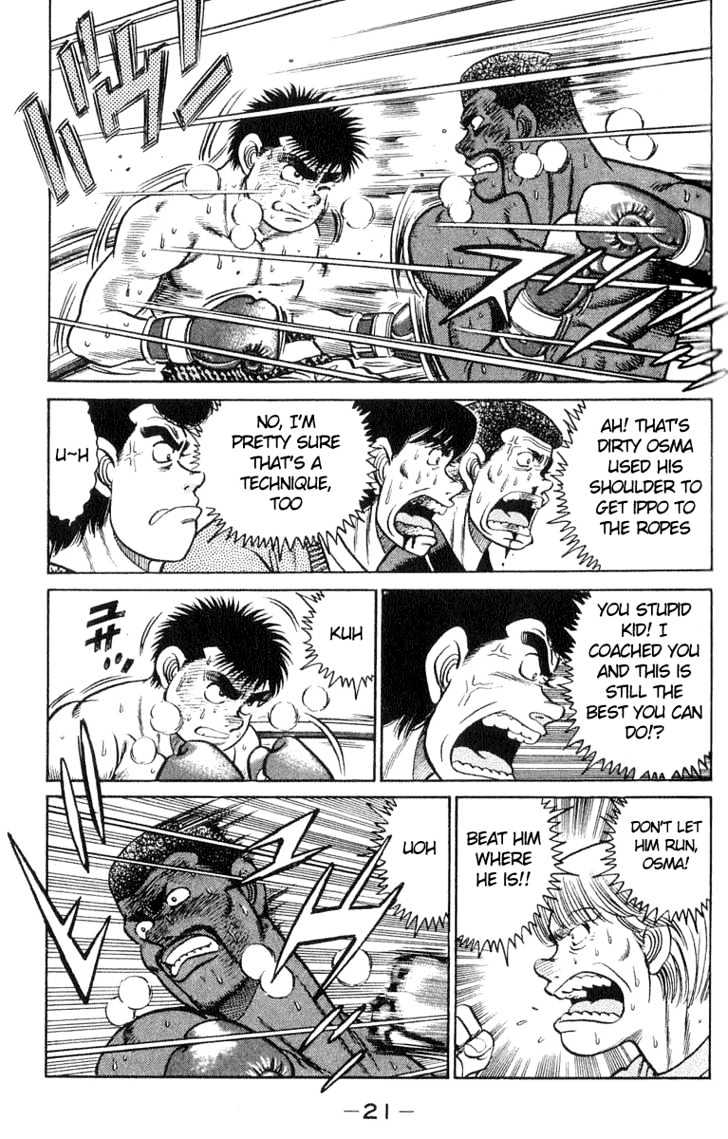 Hajime no Ippo Chapter 34 page 20 - Chapter 34 : Count 9