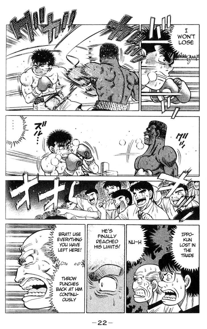 Hajime no Ippo Chapter 34 page 21 - Chapter 34 : Count 9