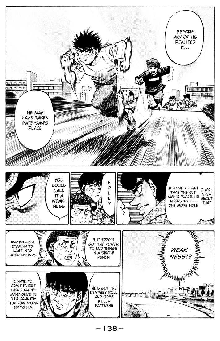 Hajime no Ippo Chapter 341 page 14 - Chapter 341 : Ippo-senpai's Task