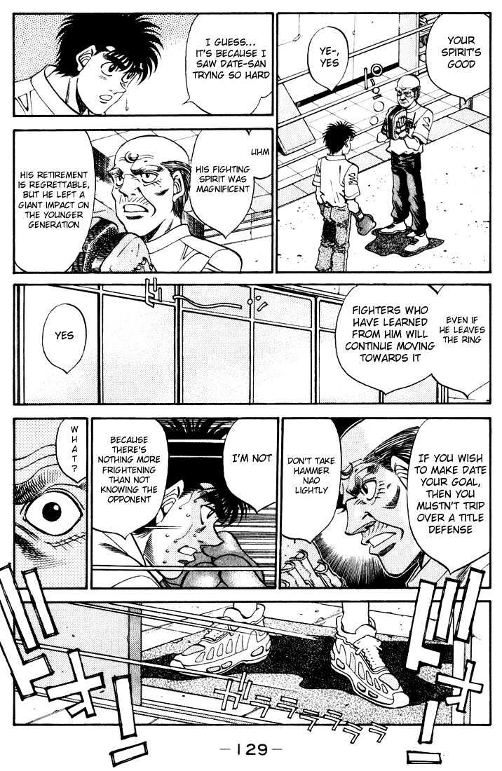 Hajime no Ippo Chapter 341 page 5 - Chapter 341 : Ippo-senpai's Task