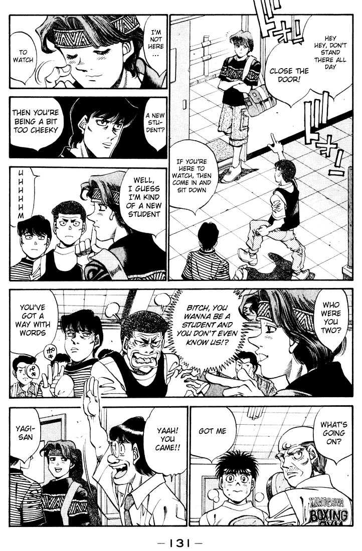 Hajime no Ippo Chapter 341 page 7 - Chapter 341 : Ippo-senpai's Task