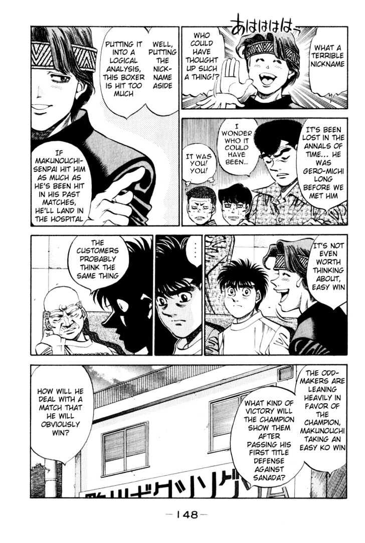 Hajime no Ippo Chapter 342 page 4 - Chapter 342 : Complicated Fists