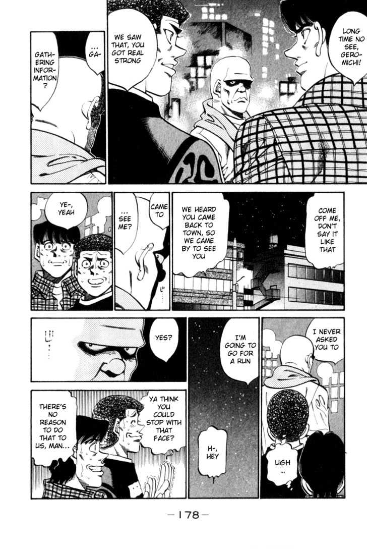 Hajime no Ippo Chapter 343 page 14 - Chapter 343 : Cowardly Champion