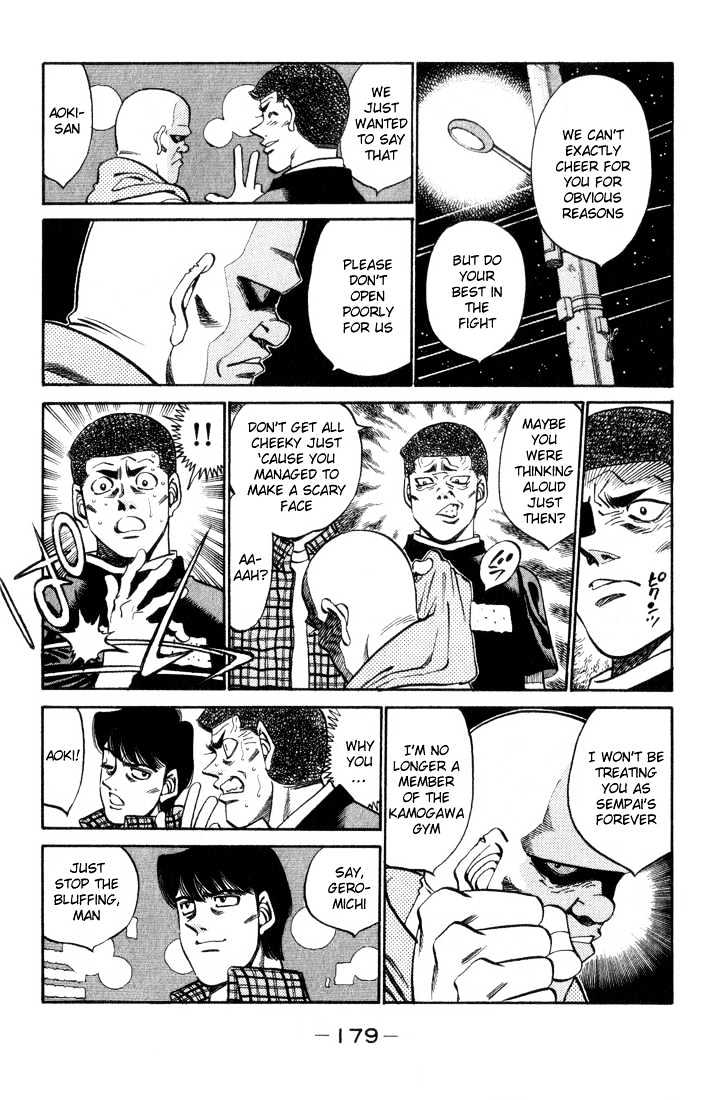 Hajime no Ippo Chapter 343 page 15 - Chapter 343 : Cowardly Champion
