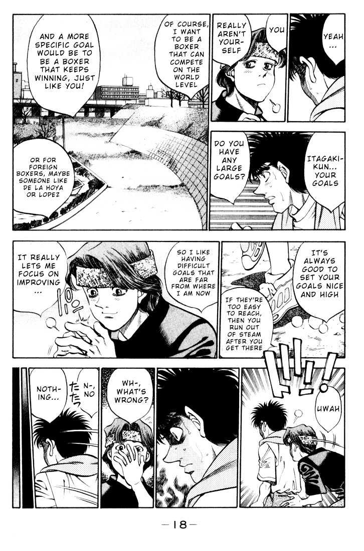 Hajime no Ippo Chapter 344 page 17 - Chapter 344 : Underdog's Dream