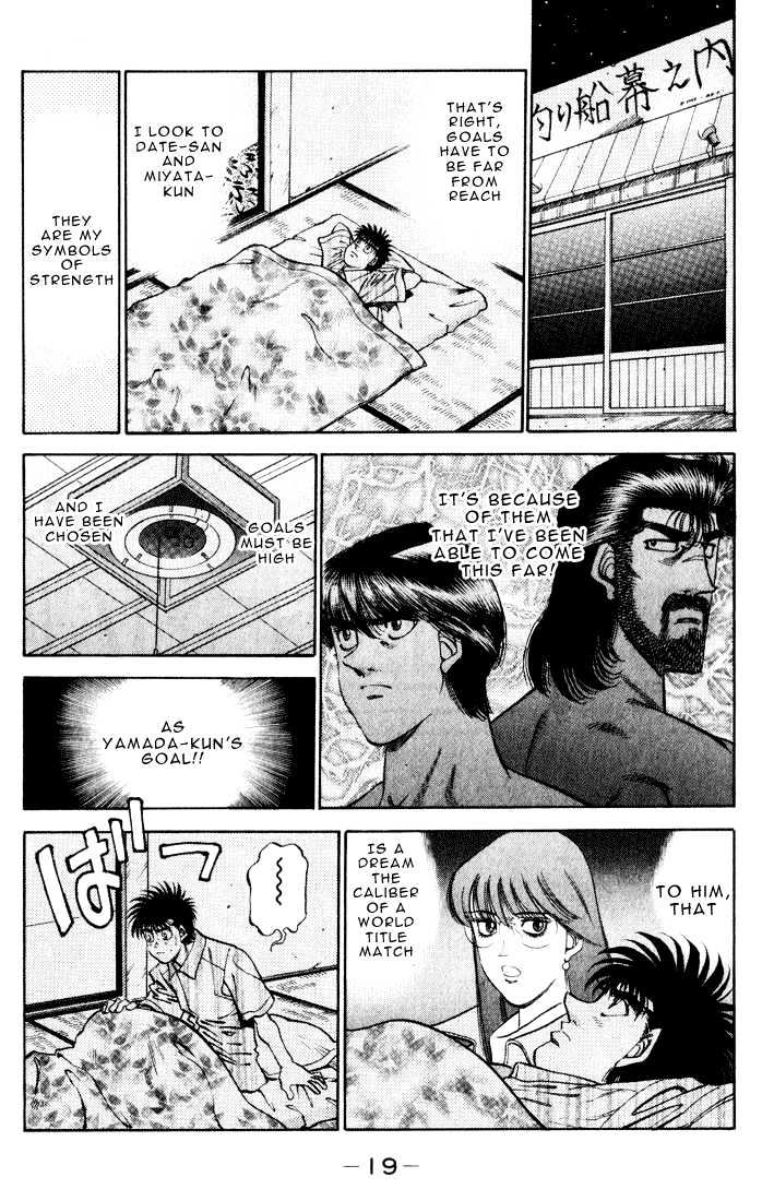 Hajime no Ippo Chapter 344 page 18 - Chapter 344 : Underdog's Dream