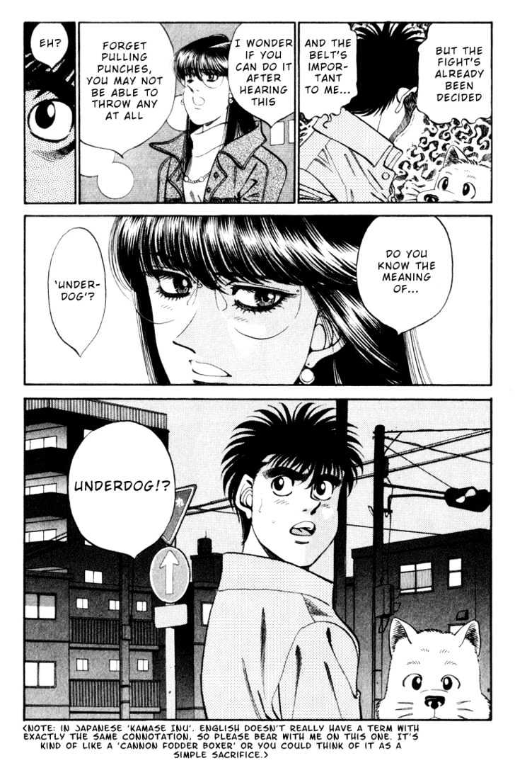 Hajime no Ippo Chapter 344 page 7 - Chapter 344 : Underdog's Dream