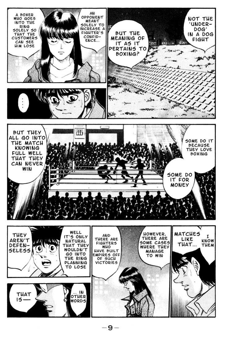 Hajime no Ippo Chapter 344 page 8 - Chapter 344 : Underdog's Dream