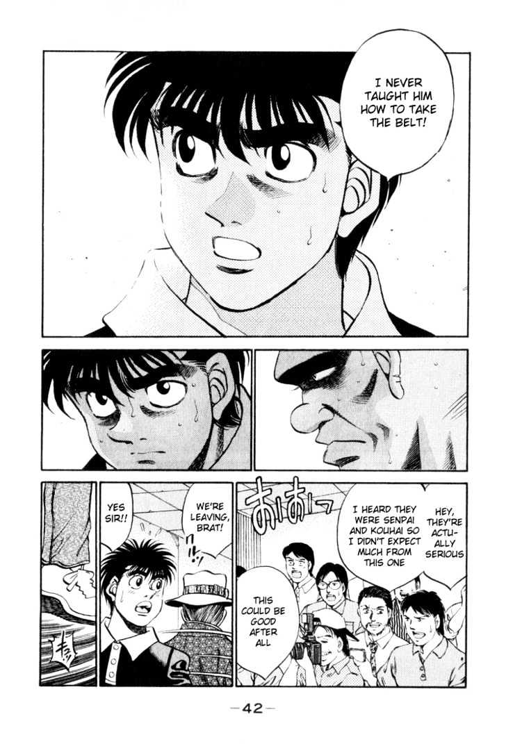 Hajime no Ippo Chapter 345 page 18 - Chapter 345 : Decisive Meeting