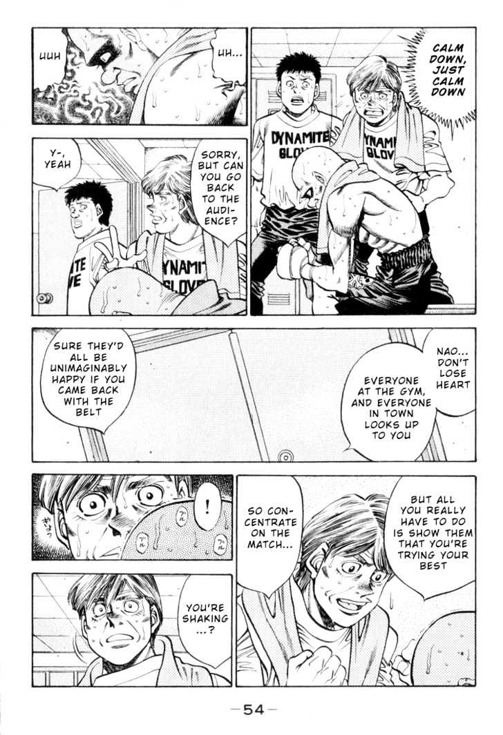 Hajime no Ippo Chapter 346 page 10 - Chapter 346 : Yamada Naomichi's Confession