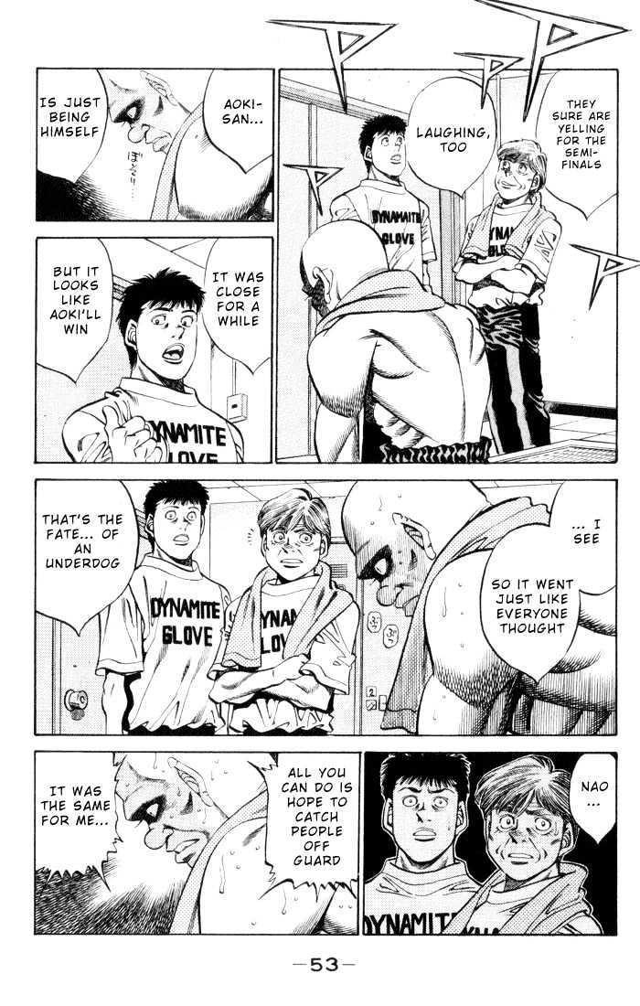 Hajime no Ippo Chapter 346 page 9 - Chapter 346 : Yamada Naomichi's Confession