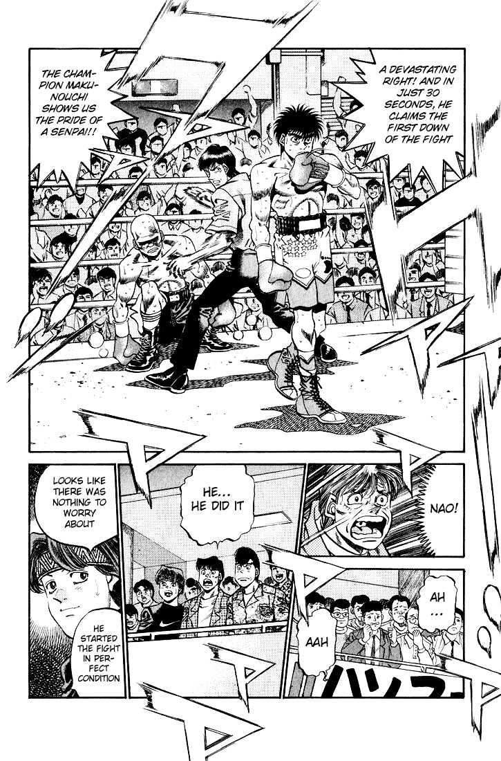 Hajime no Ippo Chapter 348 page 3 - Chapter 348 : The Reversal Of The Angry God