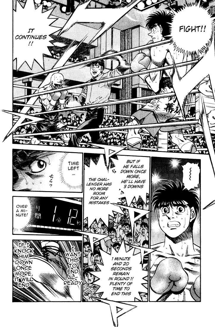 Hajime no Ippo Chapter 349 page 10 - Chapter 349 : Irritated Combination