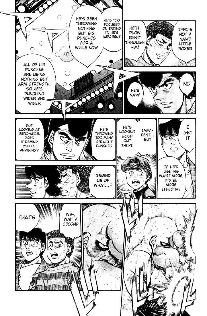 Hajime no Ippo Chapter 349 page 13 - Chapter 349 : Irritated Combination