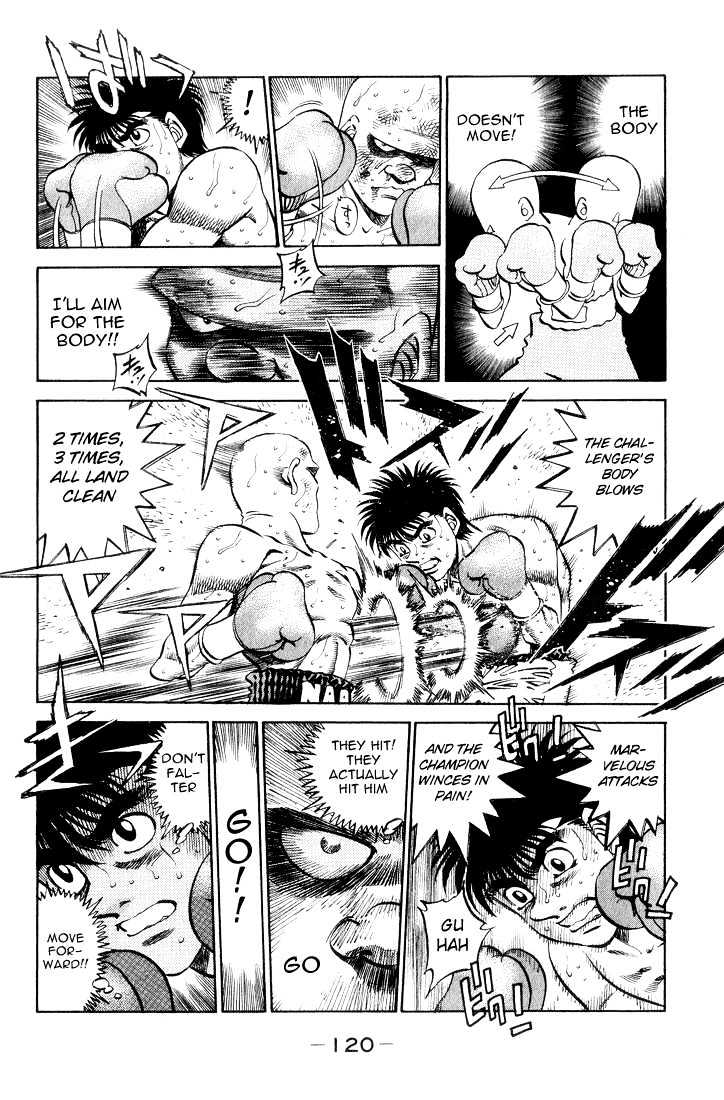 Hajime no Ippo Chapter 349 page 16 - Chapter 349 : Irritated Combination