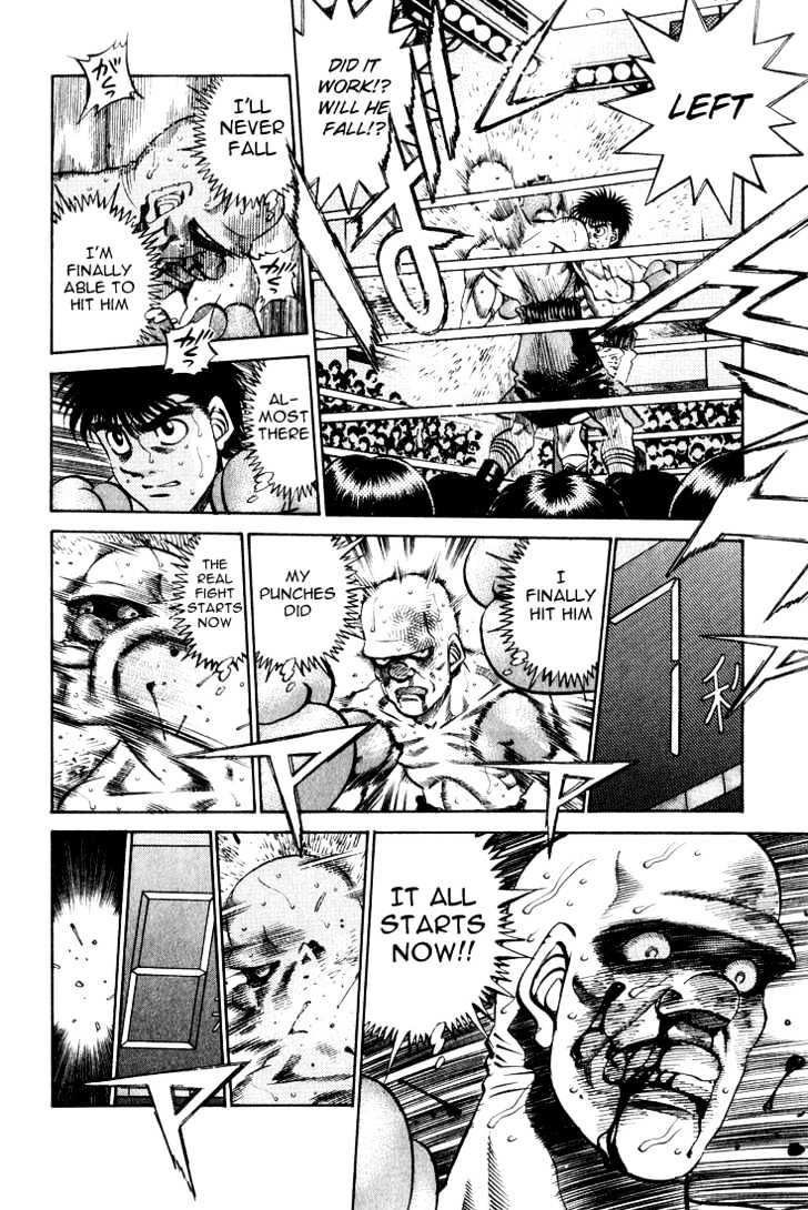 Hajime no Ippo Chapter 349 page 18 - Chapter 349 : Irritated Combination
