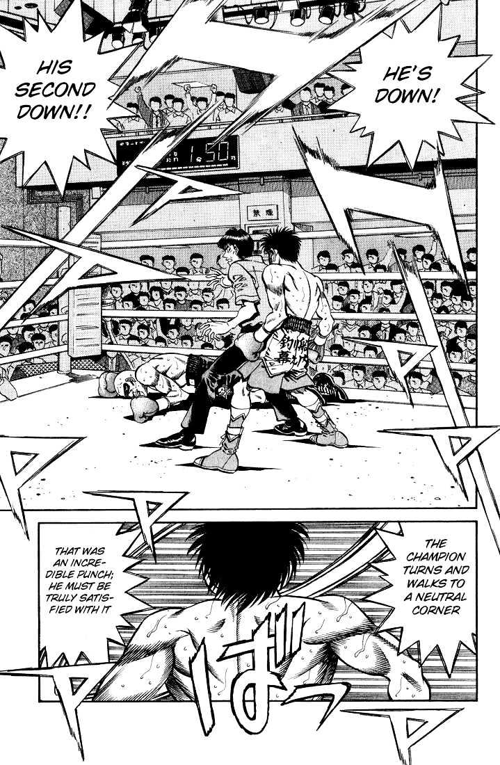 Hajime no Ippo Chapter 349 page 5 - Chapter 349 : Irritated Combination