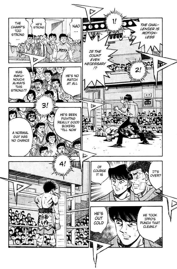 Hajime no Ippo Chapter 349 page 6 - Chapter 349 : Irritated Combination