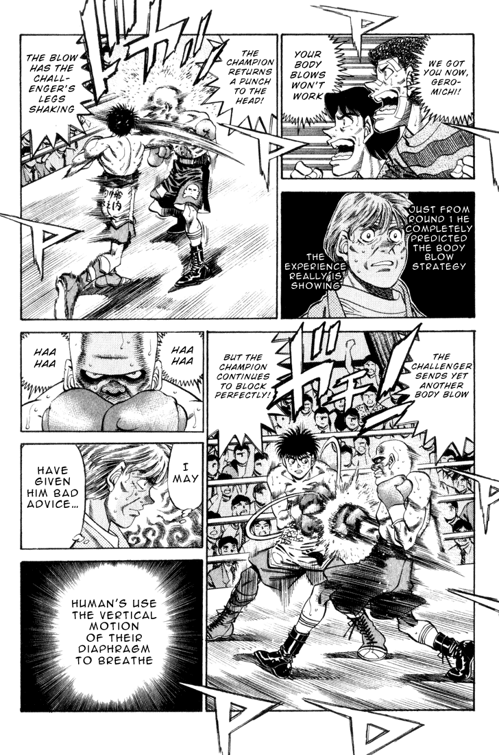 Hajime no Ippo Chapter 350.2 page 10 - Chapter 350 v2 : Terms Of Being A Pro
