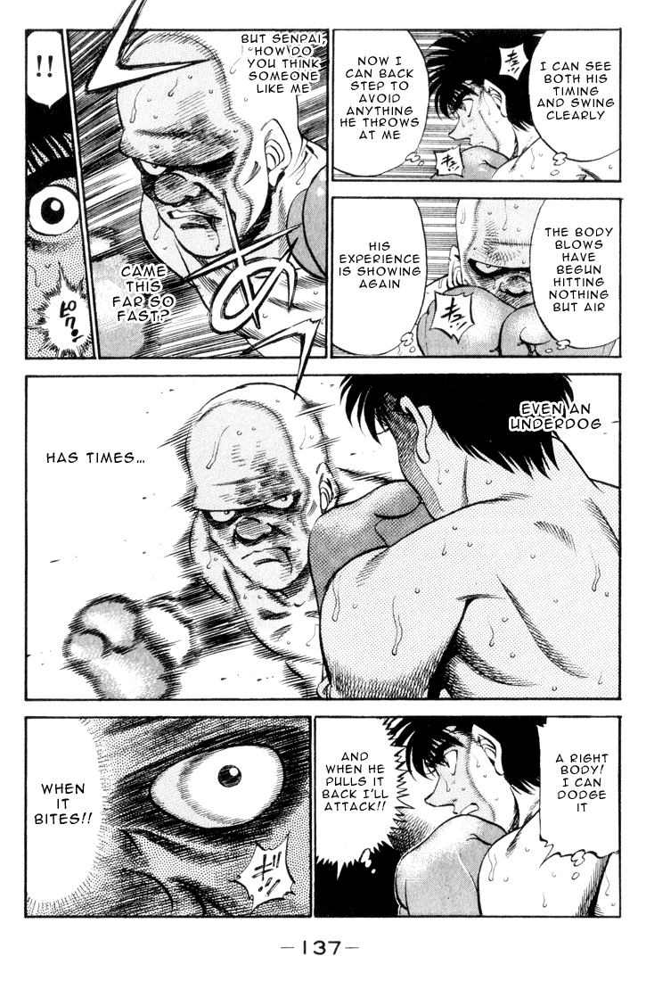 Hajime no Ippo Chapter 350.2 page 13 - Chapter 350 v2 : Terms Of Being A Pro