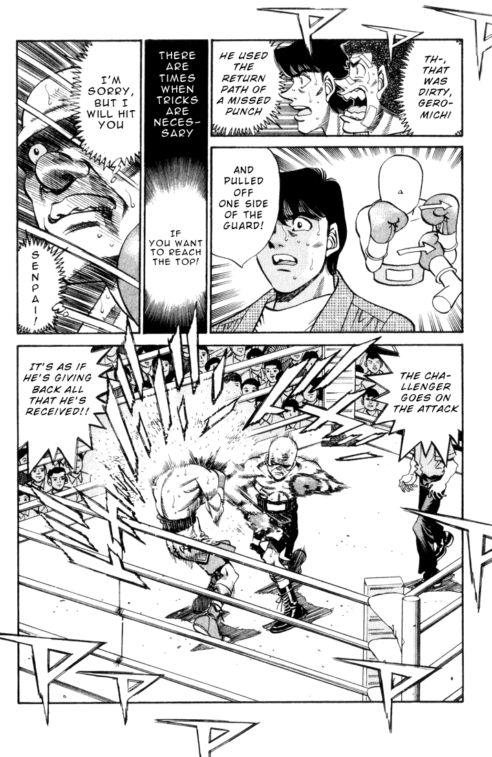 Hajime no Ippo Chapter 350.2 page 18 - Chapter 350 v2 : Terms Of Being A Pro