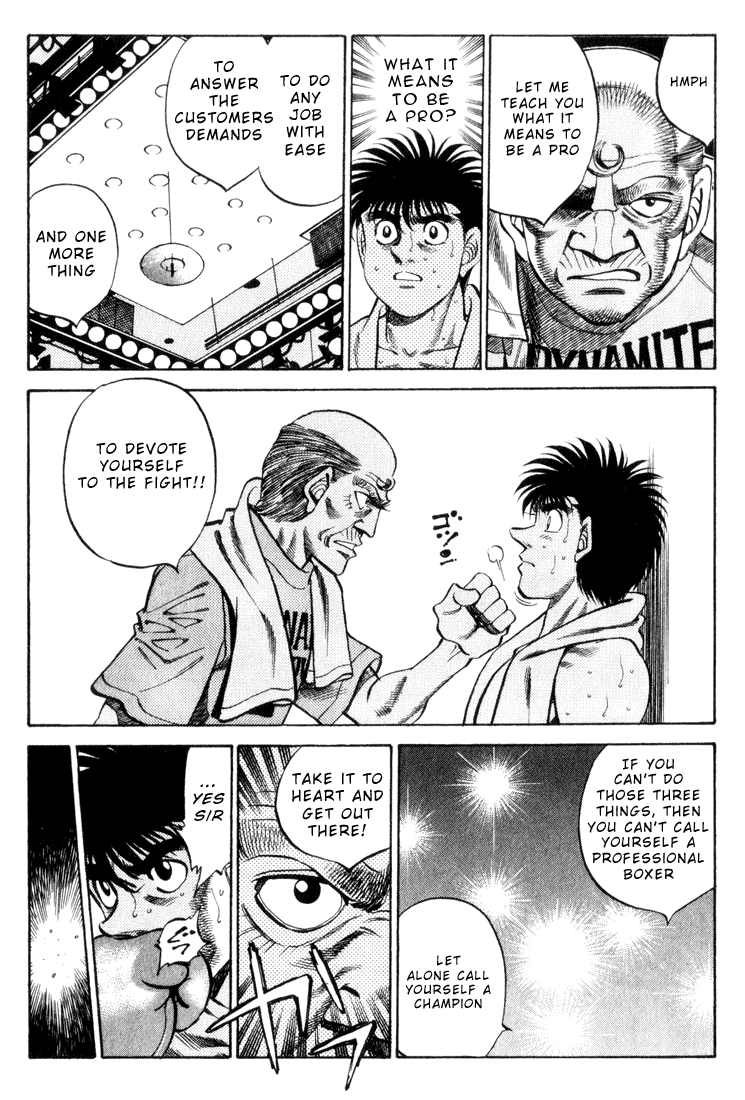 Hajime no Ippo Chapter 350.2 page 5 - Chapter 350 v2 : Terms Of Being A Pro