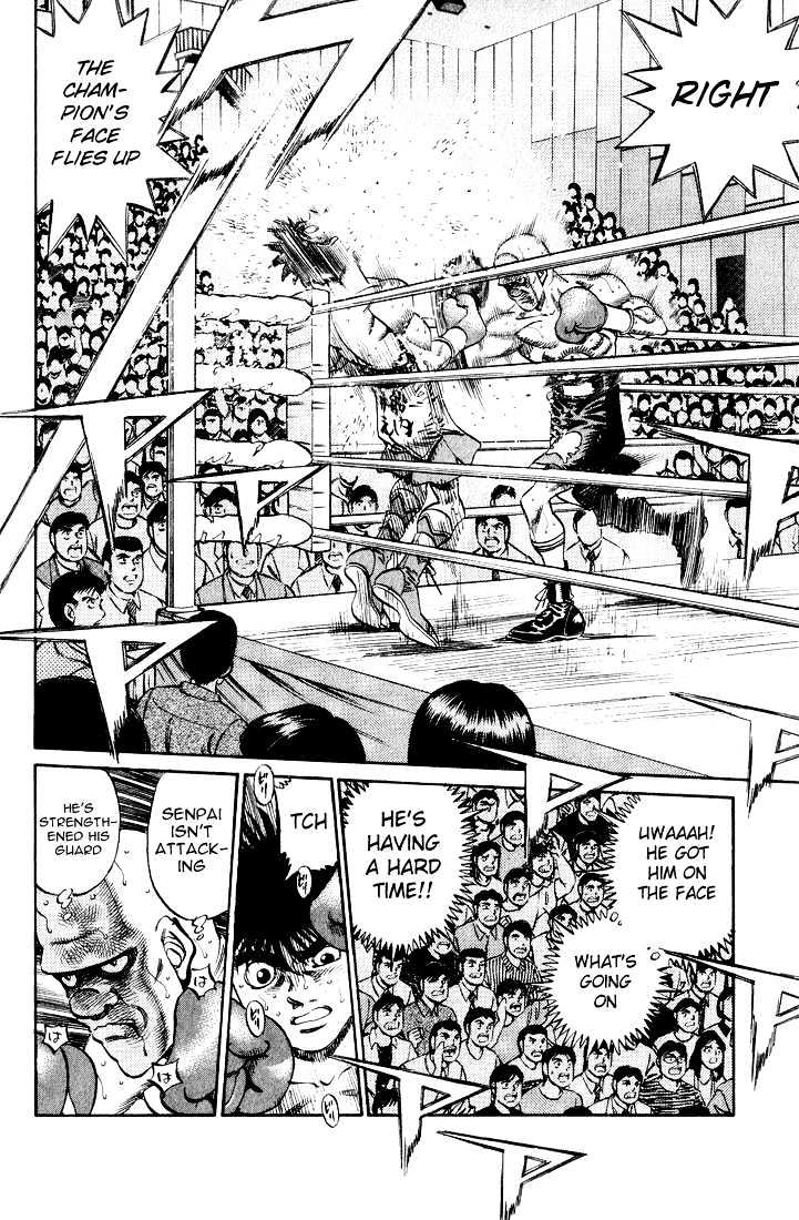 Hajime no Ippo Chapter 351 page 12 - Chapter 351 : Solar Plexus Blow