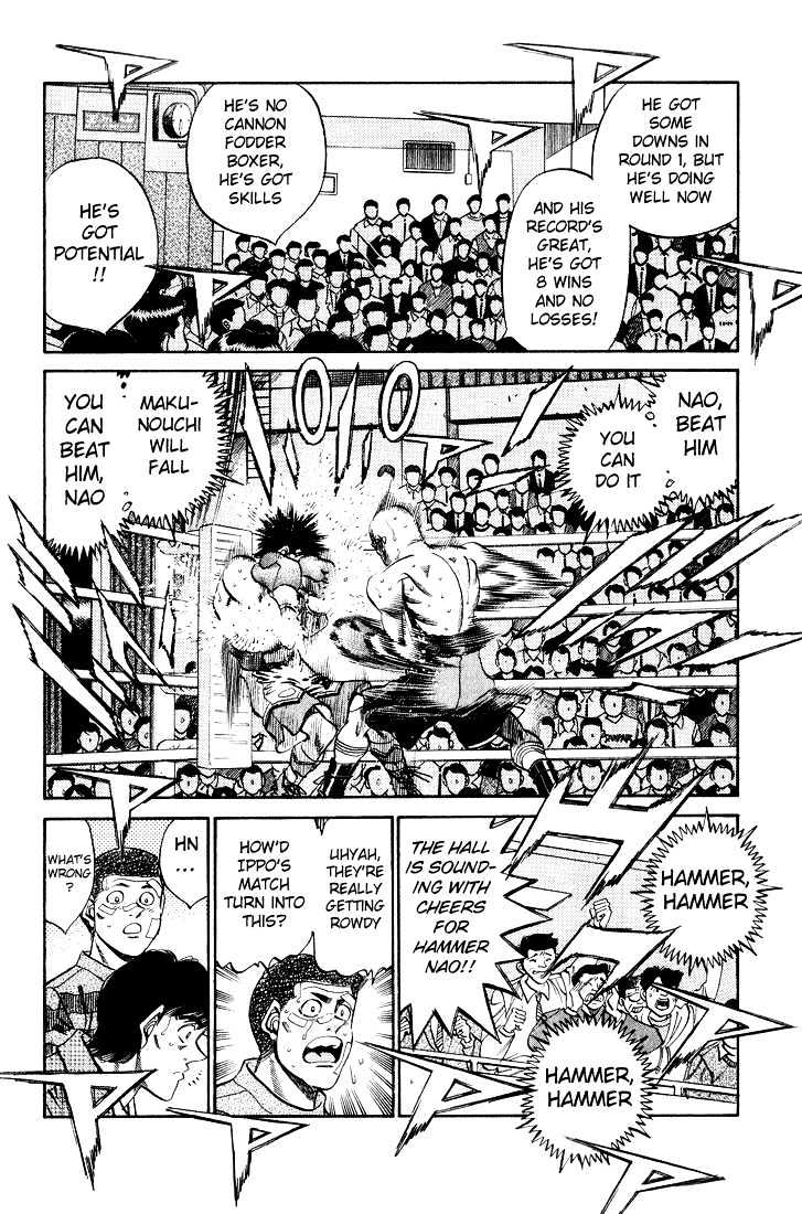 Hajime no Ippo Chapter 351 page 14 - Chapter 351 : Solar Plexus Blow