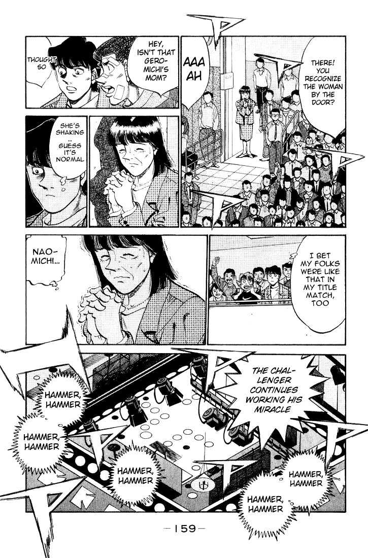 Hajime no Ippo Chapter 351 page 15 - Chapter 351 : Solar Plexus Blow
