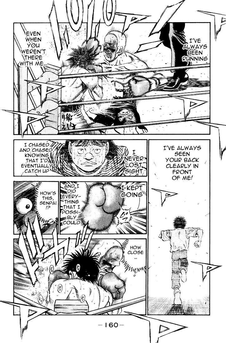 Hajime no Ippo Chapter 351 page 16 - Chapter 351 : Solar Plexus Blow