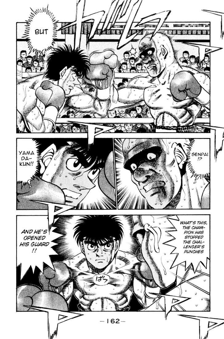 Hajime no Ippo Chapter 351 page 18 - Chapter 351 : Solar Plexus Blow