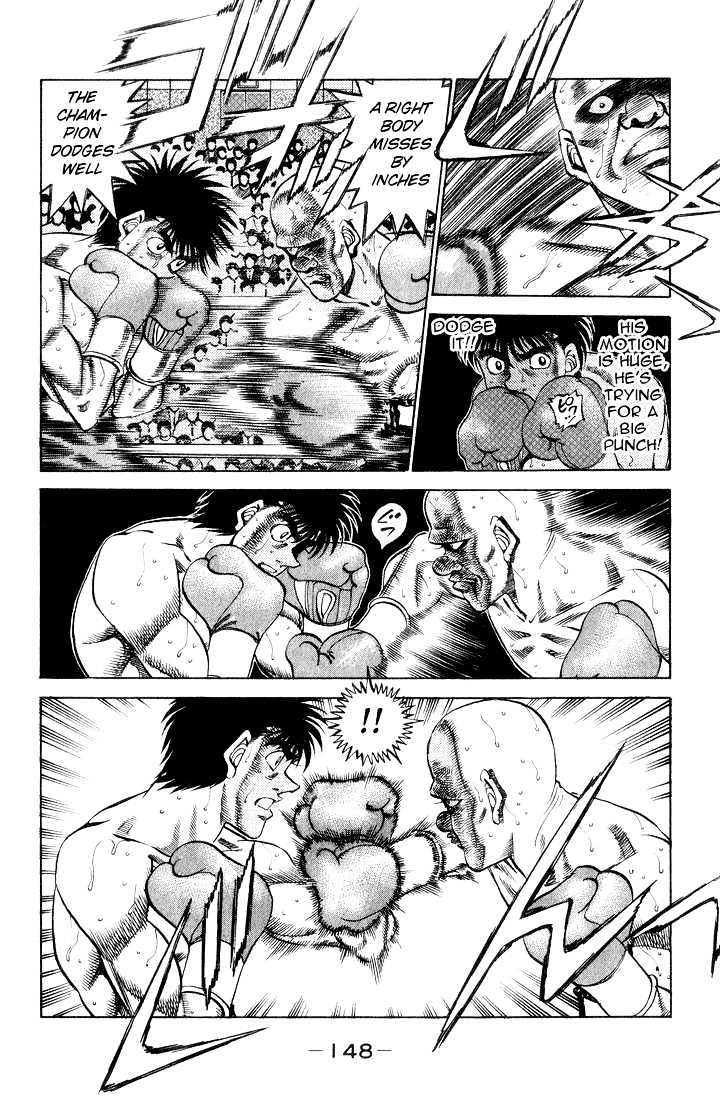 Hajime no Ippo Chapter 351 page 4 - Chapter 351 : Solar Plexus Blow