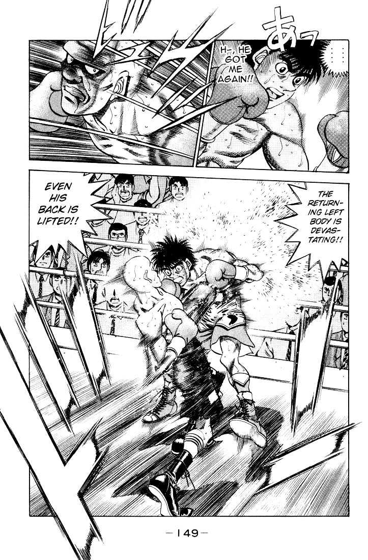 Hajime no Ippo Chapter 351 page 5 - Chapter 351 : Solar Plexus Blow