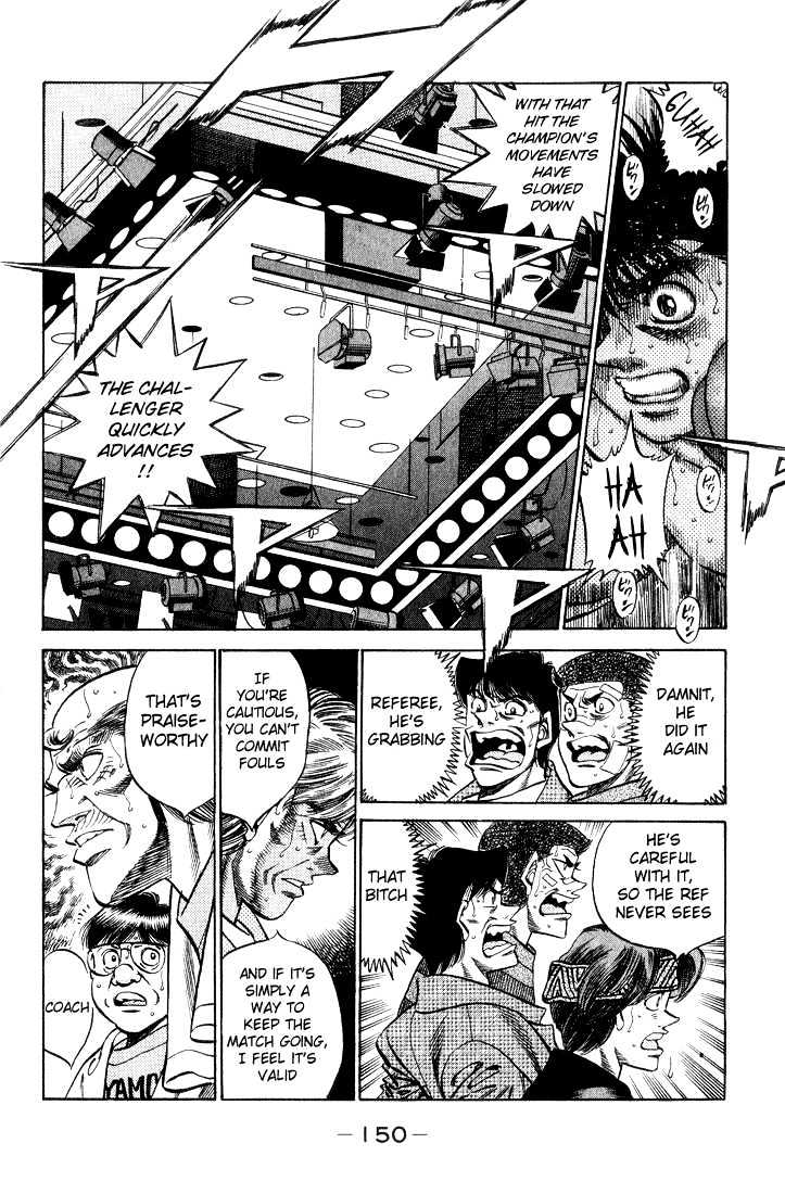 Hajime no Ippo Chapter 351 page 6 - Chapter 351 : Solar Plexus Blow