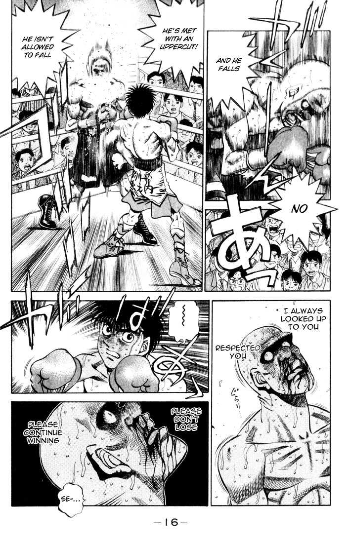 Hajime no Ippo Chapter 353 page 14 - Chapter 353 : Towards The Longed For
