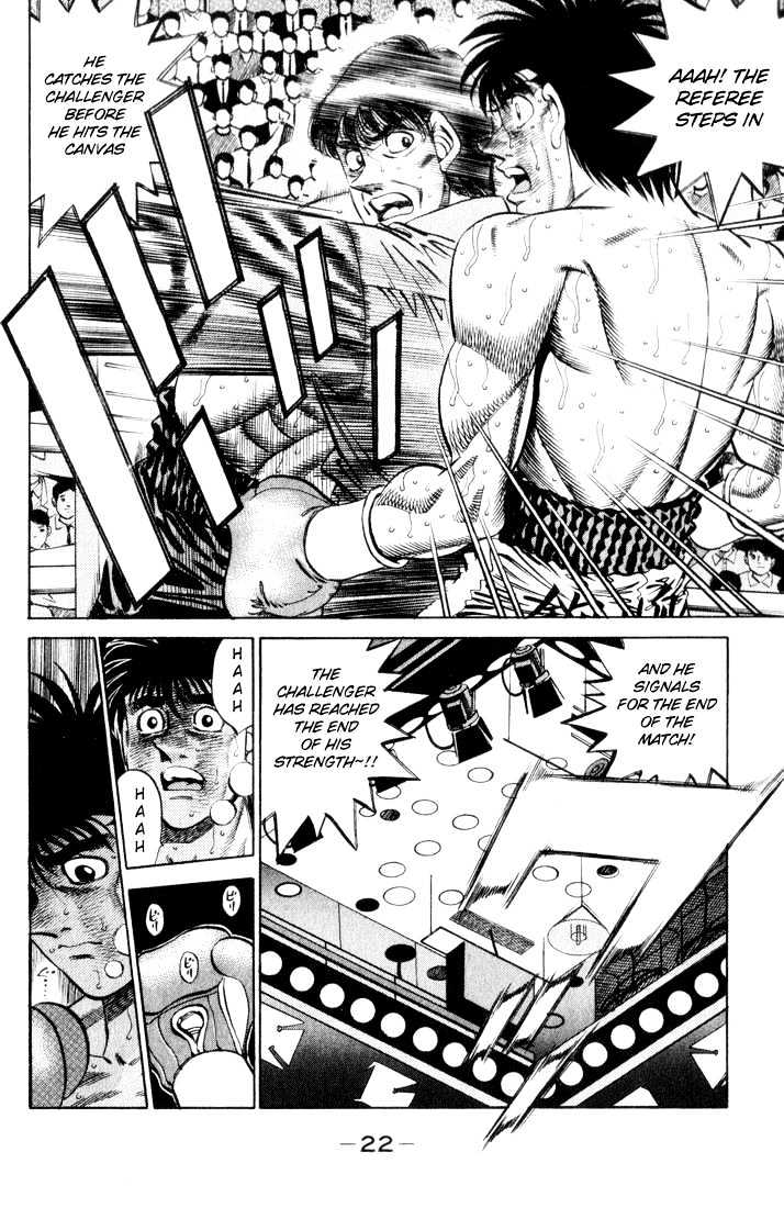 Hajime no Ippo Chapter 353 page 19 - Chapter 353 : Towards The Longed For