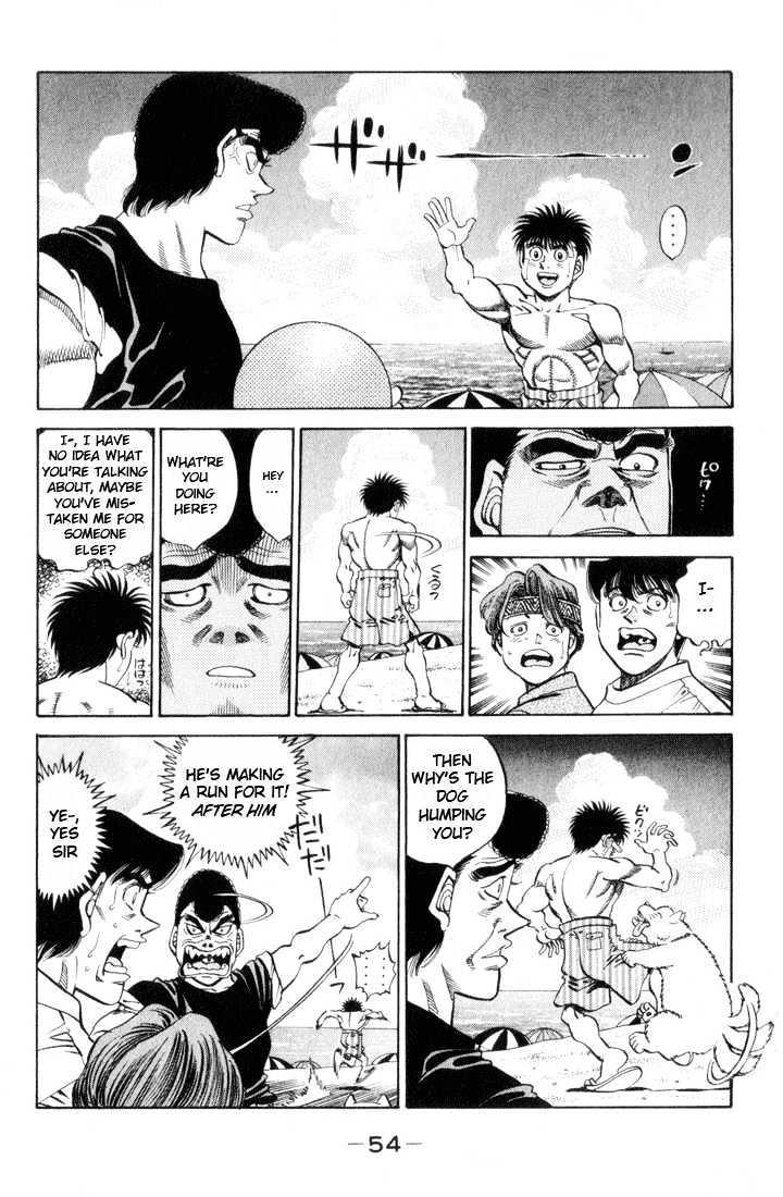 Hajime no Ippo Chapter 355 page 10 - Chapter 355 : Encounter At The Beach