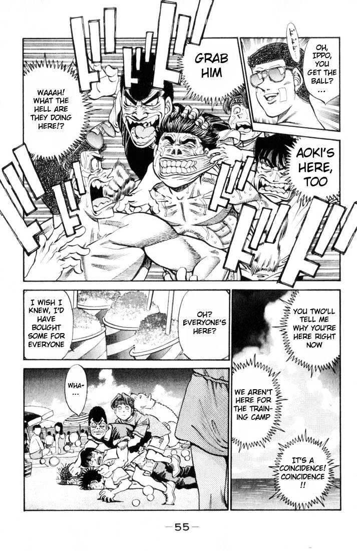 Hajime no Ippo Chapter 355 page 11 - Chapter 355 : Encounter At The Beach