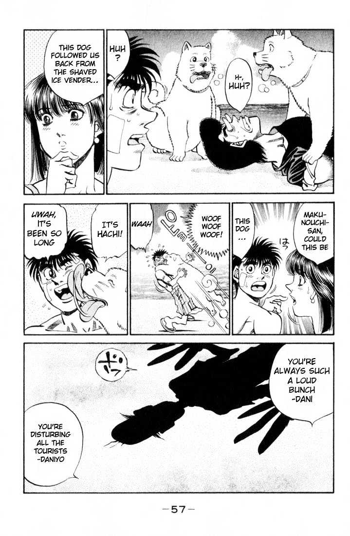 Hajime no Ippo Chapter 355 page 13 - Chapter 355 : Encounter At The Beach