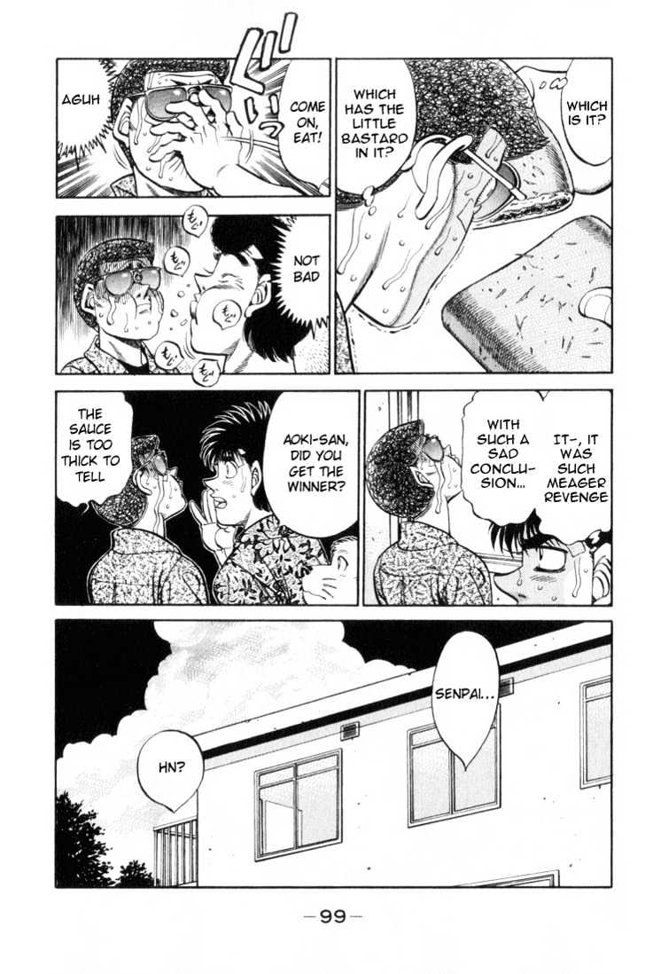 Hajime no Ippo Chapter 357 page 17 - Chapter 357 : Meager Satisfaction