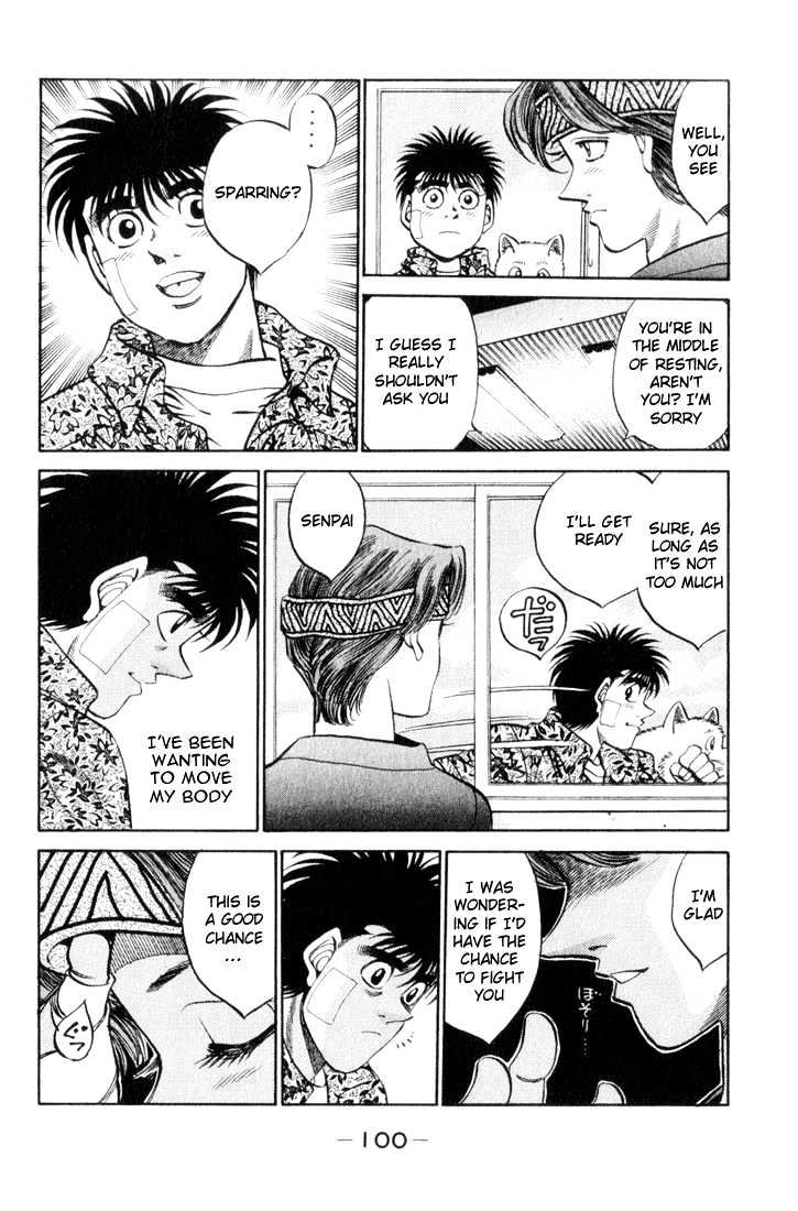 Hajime no Ippo Chapter 357 page 18 - Chapter 357 : Meager Satisfaction