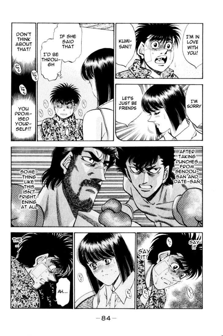 Hajime no Ippo Chapter 357 page 2 - Chapter 357 : Meager Satisfaction