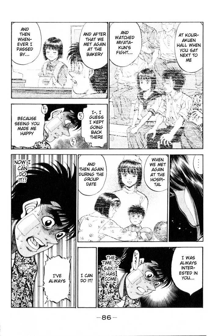 Hajime no Ippo Chapter 357 page 4 - Chapter 357 : Meager Satisfaction