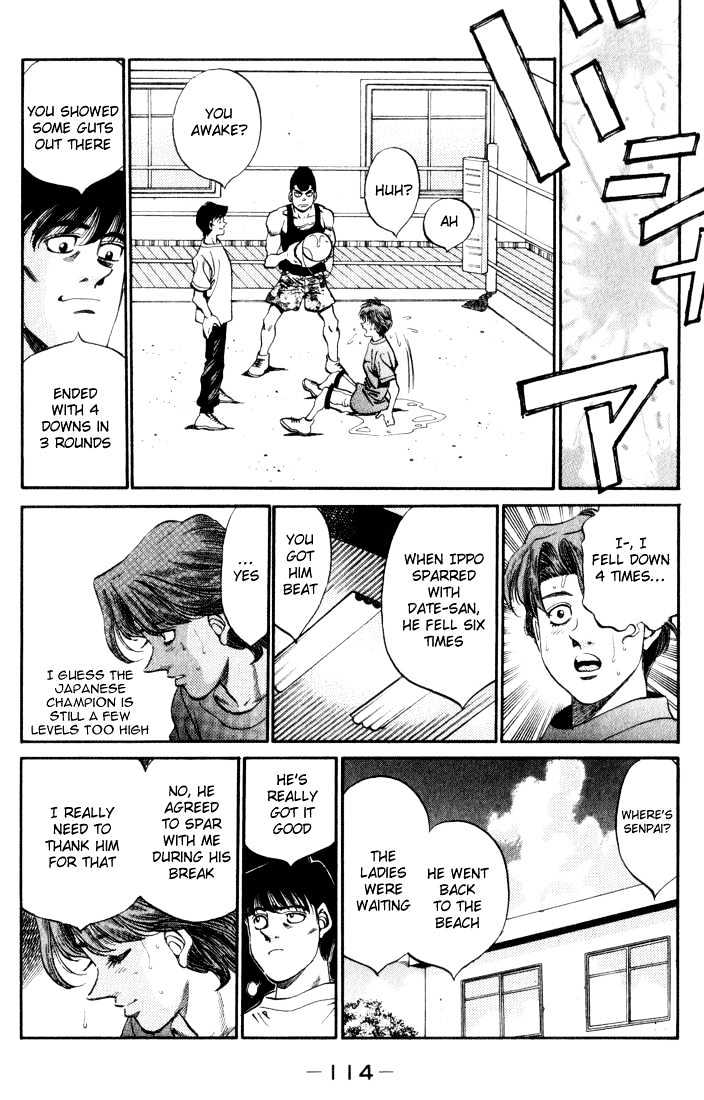 Hajime no Ippo Chapter 358 page 12 - Chapter 358 : The Spirit Of Number 2