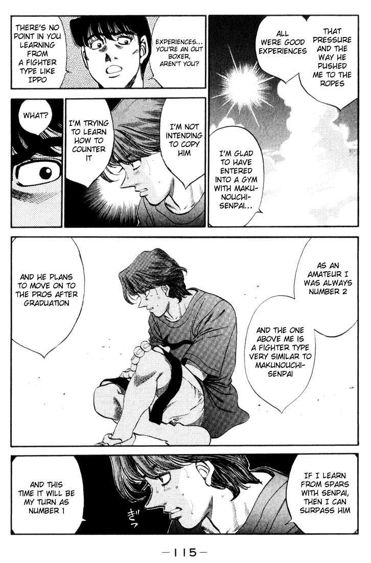 Hajime no Ippo Chapter 358 page 13 - Chapter 358 : The Spirit Of Number 2