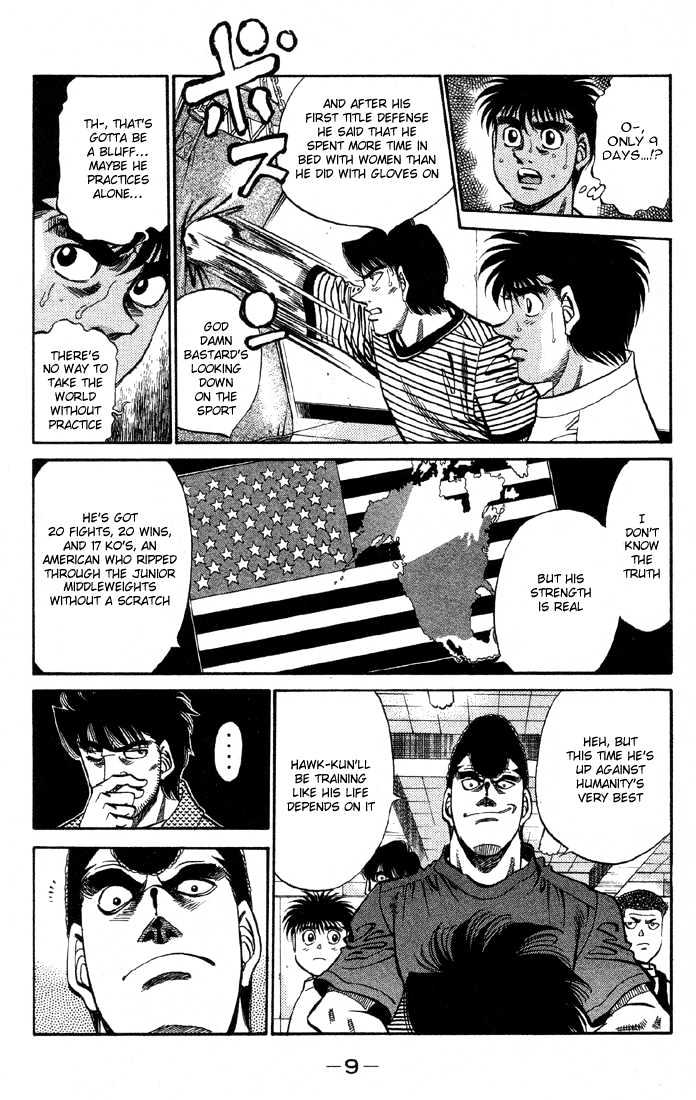 Hajime no Ippo Chapter 362 page 10 - Chapter 362 : Their Ring