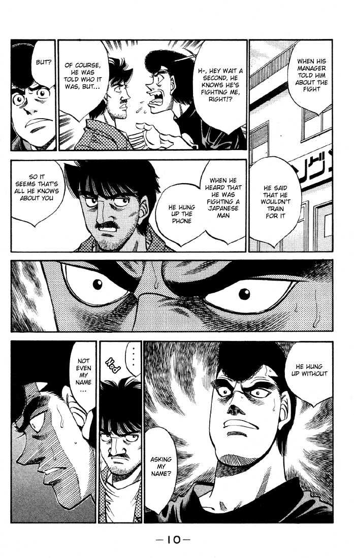 Hajime no Ippo Chapter 362 page 11 - Chapter 362 : Their Ring