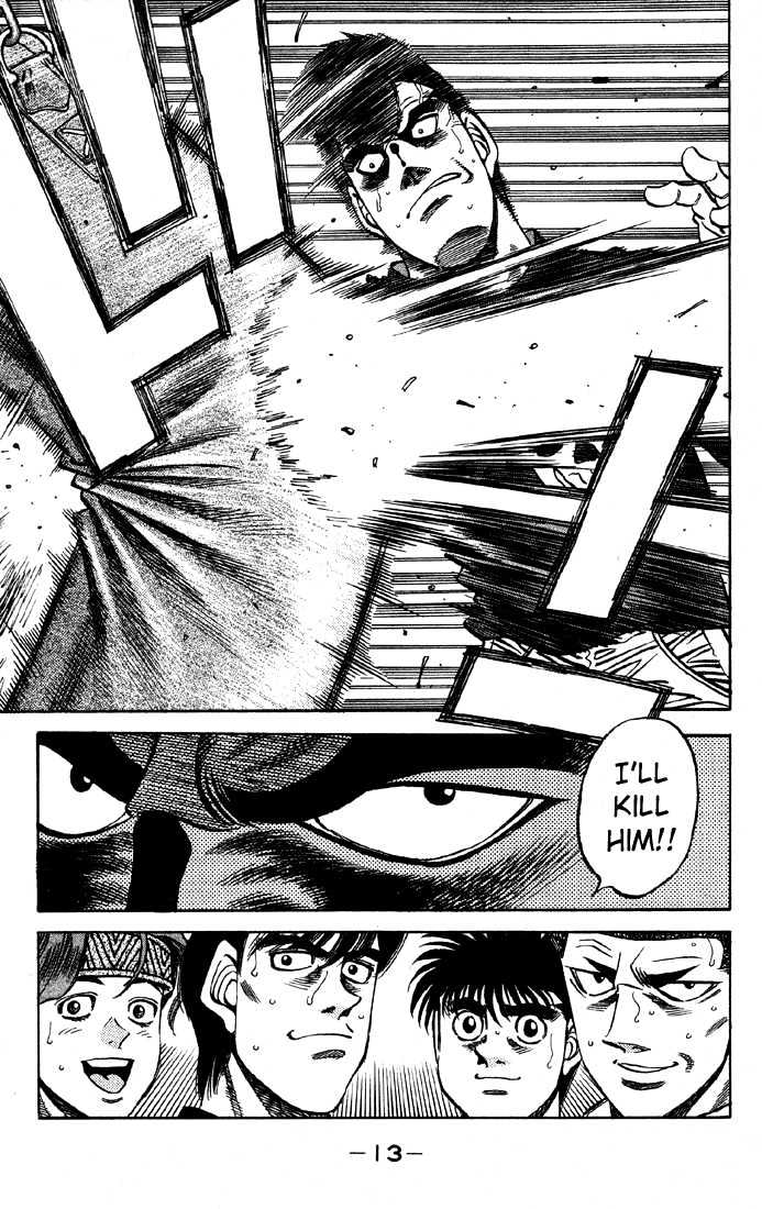 Hajime no Ippo Chapter 362 page 14 - Chapter 362 : Their Ring